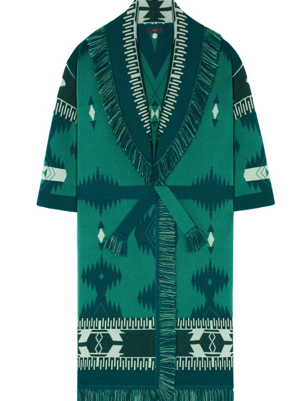 Cheap patterned-jacquard cardigan Women virgin-wool Alanui 0729